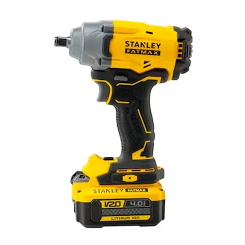 Chave de Impacto 1/2" 20V Stanley com 2 Baterias e Maleta