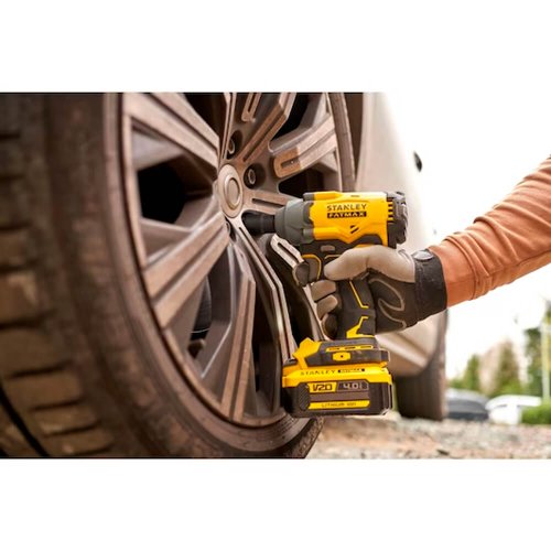 Chave de Impacto 1/2" 20V Stanley com 2 Baterias e Maleta
