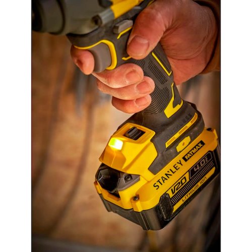 Chave de Impacto 1/2" 20V Stanley com 2 Baterias e Maleta