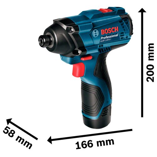 Chave de Impacto à Bateria 12V GDR 120-LI - Bosch