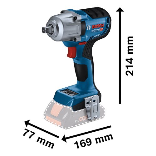 Chave de Impacto à Bateria 18V GDS 18V-450 - Bosch