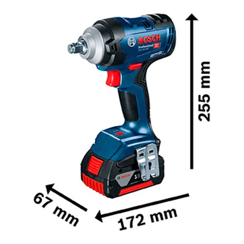 Chave de Impacto a Bateria Bosch GDS 18V-400