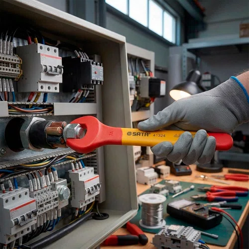Chave Fixa Isolada Uma Boca 14mm - Sata