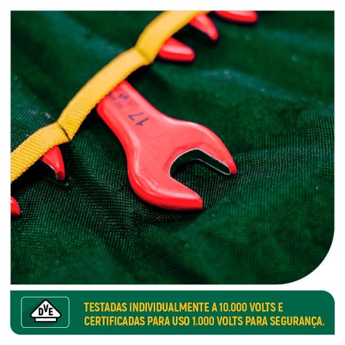 Chave Fixa Isolada Uma Boca 21mm - Sata