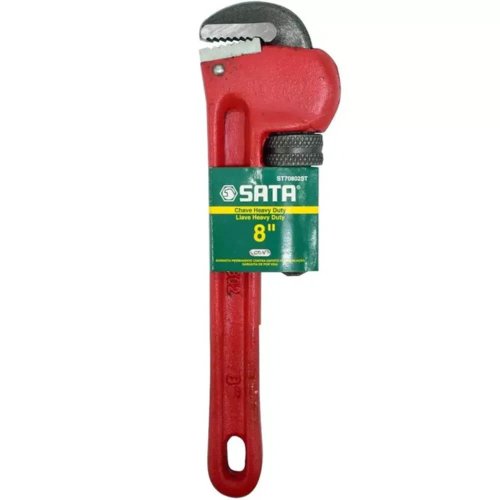 Chave Heavy Tubo Vermelho 8" - Sata