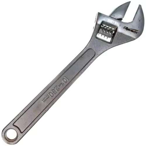Chave Inglesa Ajustável Cromada 10" 250mm - Sparta