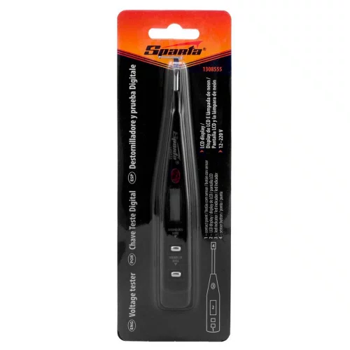 Chave Multiteste Digital 12-220V com Display LCD - Sparta