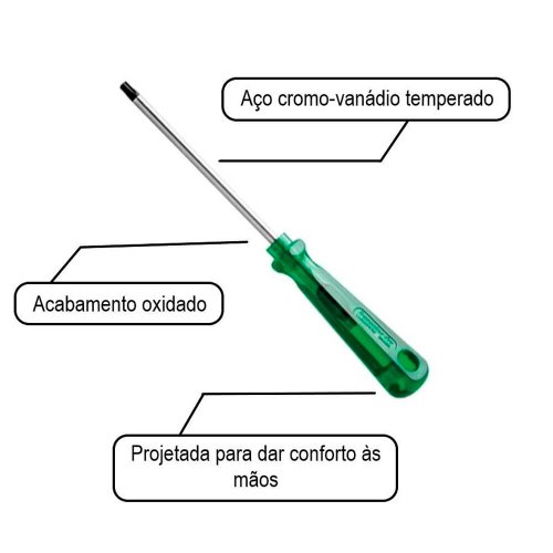 Chave Torx T30 - 231130BN - Belzer