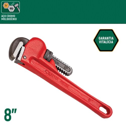Chave Tubo Heavy Duty Vermelho 14" - Sata