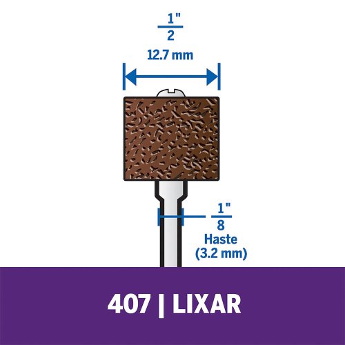 Cinta de Lixa e Mandril 13mm Ref.407 - Dremel