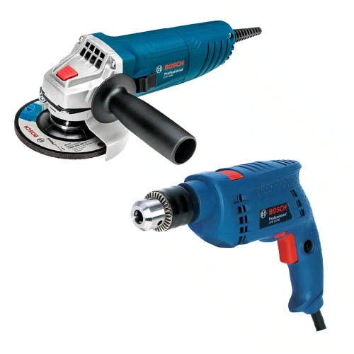 Combo Furadeira GSB 550 + Esmerilhadeira GWS 850 220V - Bosch