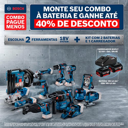 Combo Pague Menos Bosch