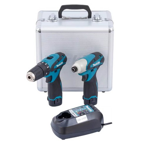 Kit Parafusadeira HP330D + Parafusadeira TD090D- Makita