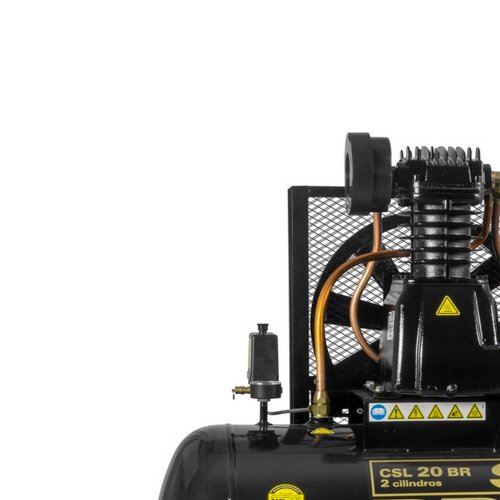 Compressor de Ar CSL 20BR/200 5CV2P TR. 220/380V Bravo - Schulz