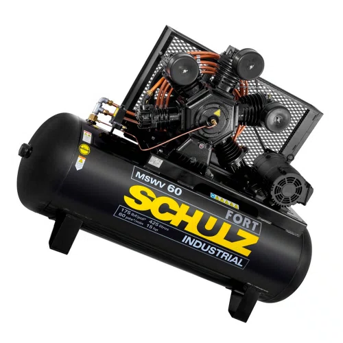 Compressor de Ar de Pistão Fort MSWV 60/425 220/380V Schulz