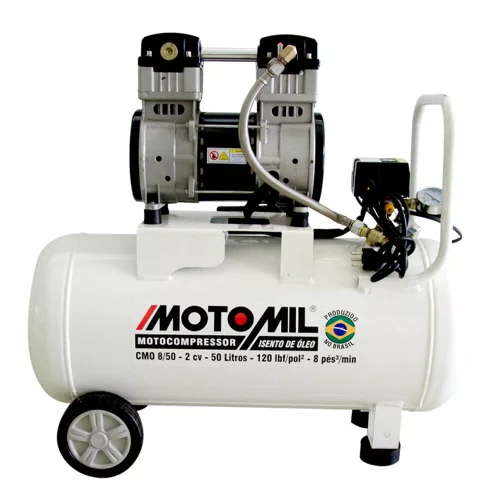 Compressor Odontológico 220V CMO-8/50BR - Motomil