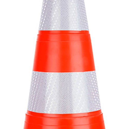Cone PS Laranja 70cm Refletivo - Delta Plus