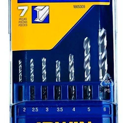 Conjunto de Brocas 07 Peças 2-6 mm ETJ - Irwin