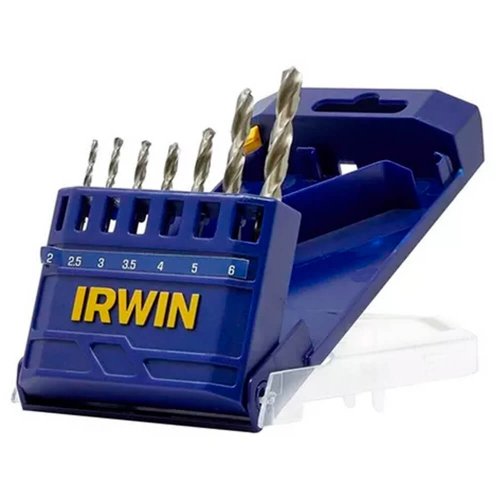 Conjunto de Brocas 07 Peças 2-6 mm ETJ - Irwin