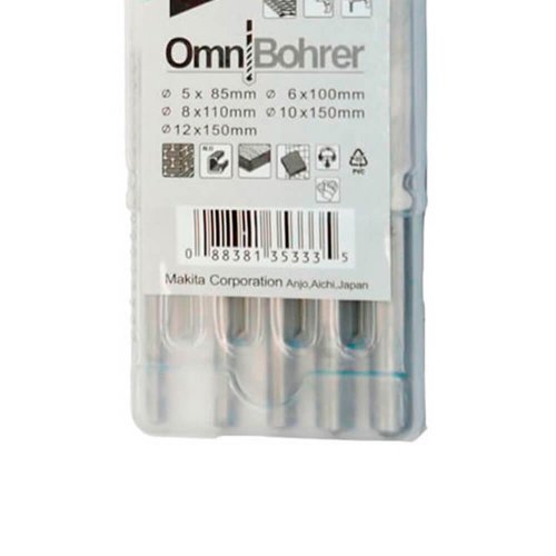 Conjunto de Brocas 5 peças - D-30477 - Makita