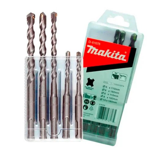 Conjunto De Brocas SDS-PLUS Com 5 Peças - D-61678 - Makita