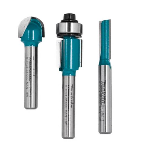 Conjunto de Fresas 3 peças - D-16461 - Makita