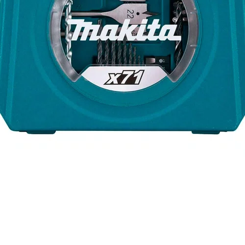 Conjunto de Pontas Bit, Brocas e Ferramentas Manuais 71 Peças - Makita