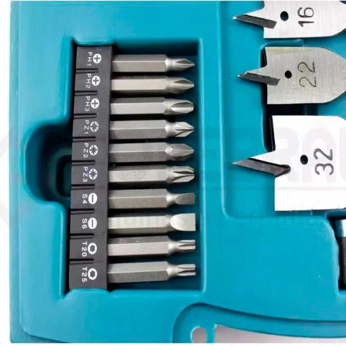 Conjunto de Pontas Bit, Brocas e Ferramentas Manuais 71 Peças - Makita