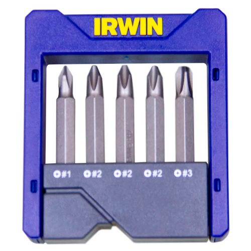 Conjunto de Power Bits Phillips 05 Peças ETJ - Irwin
