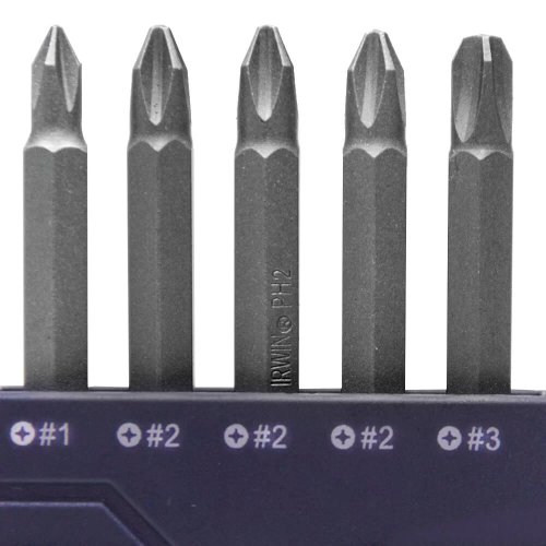 Conjunto de Power Bits Phillips 05 Peças ETJ - Irwin