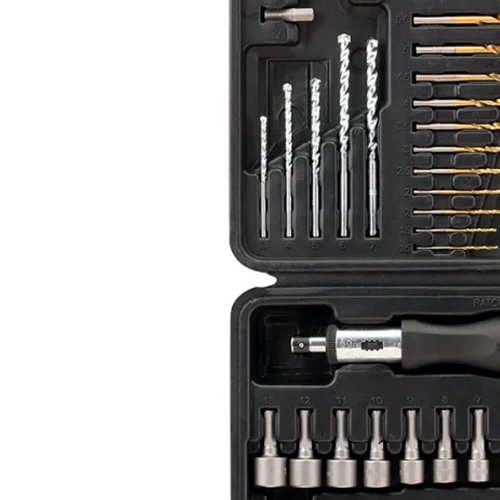 Conjunto Laser de Perfuração e Parafusamento 115 peças - Black & Decker