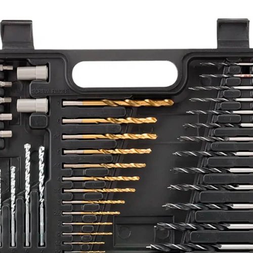 Conjunto Laser de Perfuração e Parafusamento 115 peças - Black & Decker