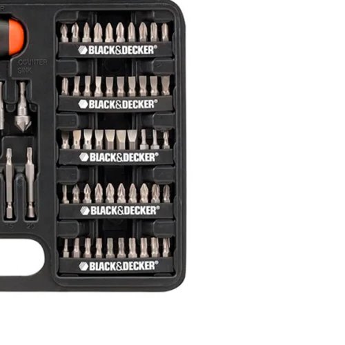 Conjunto Laser de Perfuração e Parafusamento 115 peças - Black & Decker