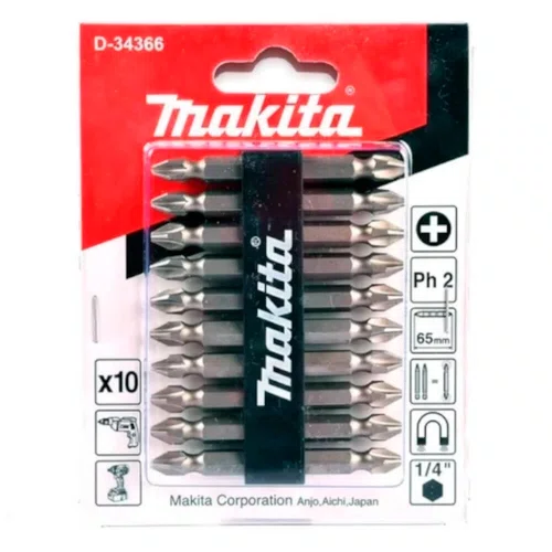 Conjunto Ponta Bits 10 peças D-34366 - Makita
