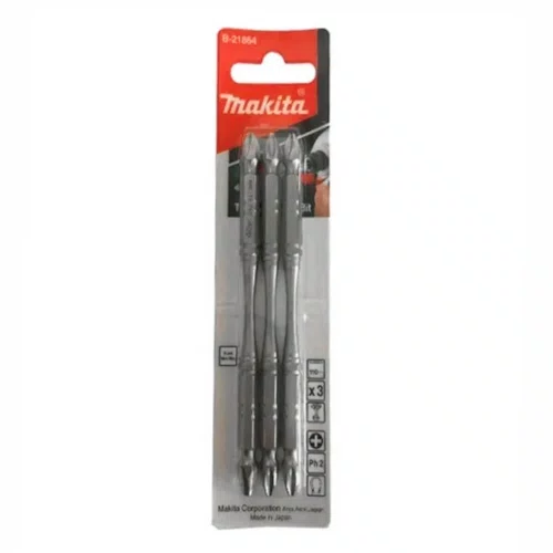 Conjunto Ponta Bits PH2 com 3 peças - B-21864 - Makita