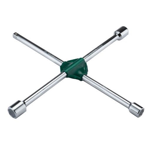 Chave de Roda tipo Cruz 17 x 19 x 21mm com Quadrado - Sata