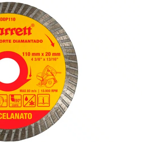 Disco Diamantado Para Porcelanato 110x20mm - Starret