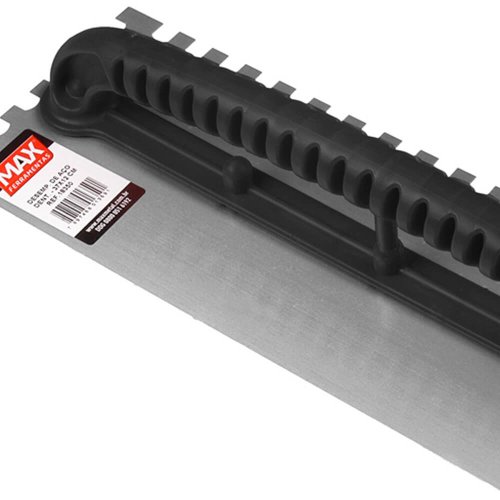 Desempenadeira Aço 37x12 Dentada - Max Ferramentas