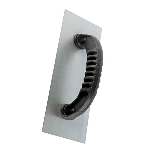 Desempenadeira Aço Lisa Cabo Plástico 255x120mm - Max Ferramentas