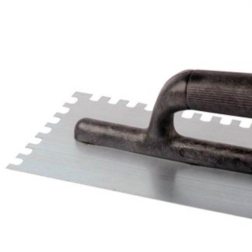Desempenadeira de Aço Dentada Cabo de Plástico 255x120mm - Max
