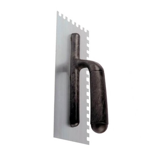 Desempenadeira de Aço Dentada Cabo de Plástico 255x120mm - Max