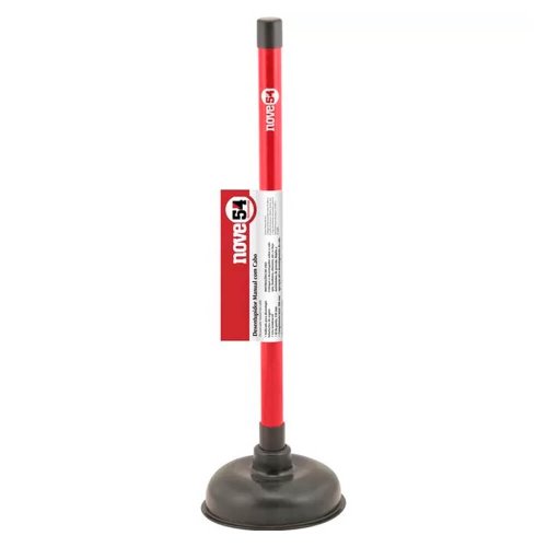Desentupidor Manual com Cabo Vermelho - Nove54