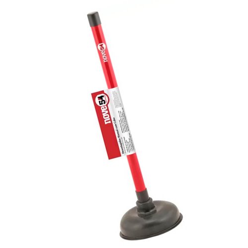 Desentupidor Manual com Cabo Vermelho - Nove54