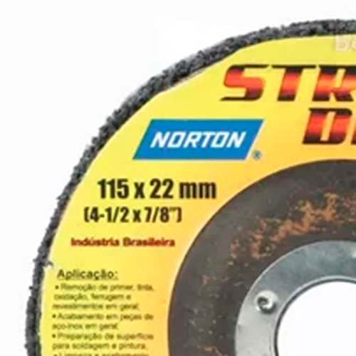 Disco Bear-Tex Strip Disc 115x22 - Norton