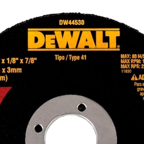 Disco Corte em Metal 115 x 3,0 x 22,22 - Dewalt
