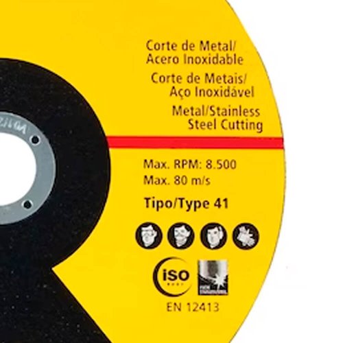 Disco Corte Inox 180 x 1,6 x 22,22 - Stanley