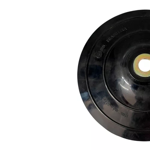 Disco de Borracha 7" Flexível Preto Sem Porca - Profix