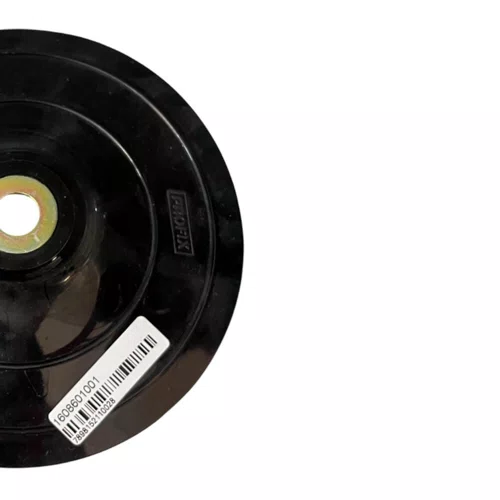 Disco de Borracha 7" Flexível Preto Sem Porca - Profix