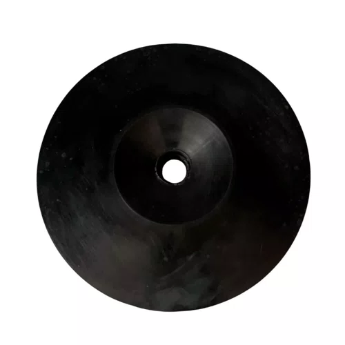 Disco de Borracha 7" Flexível Preto Sem Porca - Profix