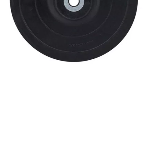 Disco de Borracha Flexível 4" Preto com Velcro e Sem Porca - Profix